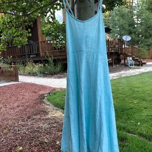 Girl’s Turquoise Sun Dress